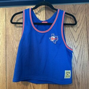 Blue Texas Rangers Tank Top